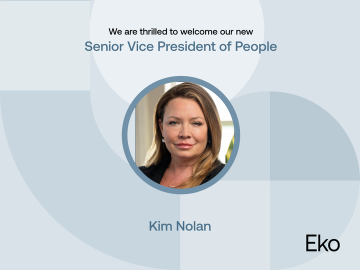 Eko Welcomes Kim Nolan as Senior Vice President of People